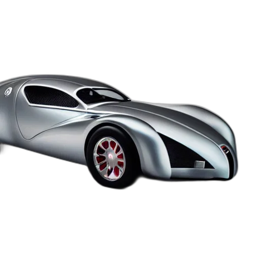 car, 3d render, concept art, photorealistic transparent PNG cut-out