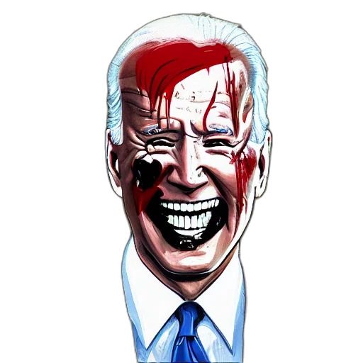 face, comic book art, cartoon, concept art transparent PNG cut-out