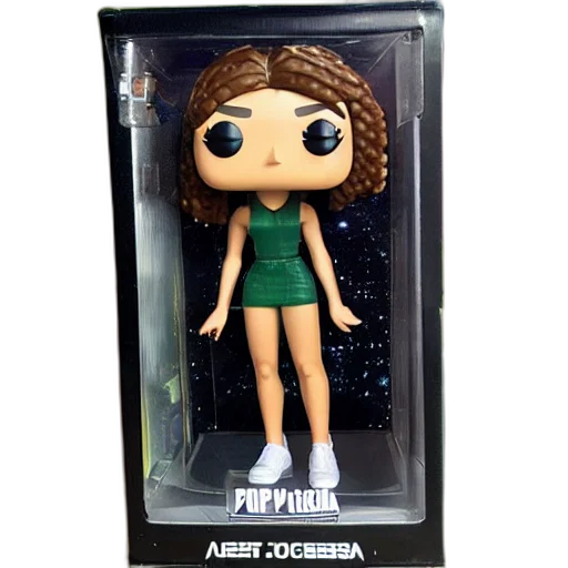 dress, pop, figure, zendaya transparent PNG cut-out