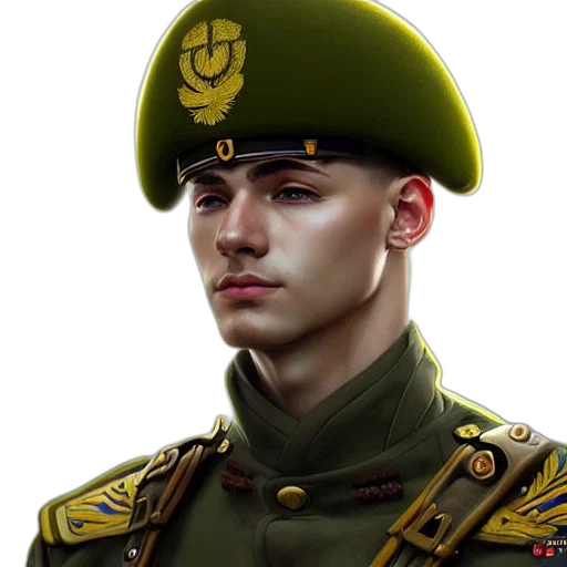 face, hat, staff, jacket transparent PNG cut-out