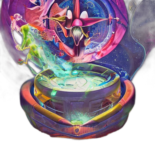 mask, jewelry, staff, creature transparent PNG cut-out