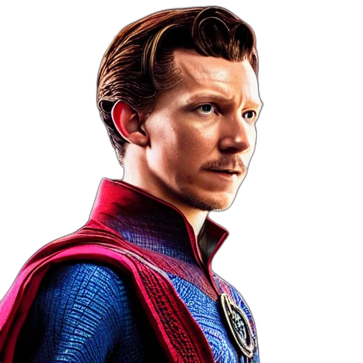 face, comic book art, photorealistic, concept art transparent PNG cut-out