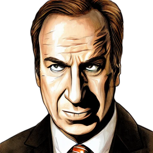 face, comic book art, cartoon, photorealistic transparent PNG cut-out