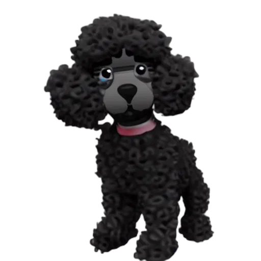 animal, staff, 3d render, pixel art transparent PNG cut-out