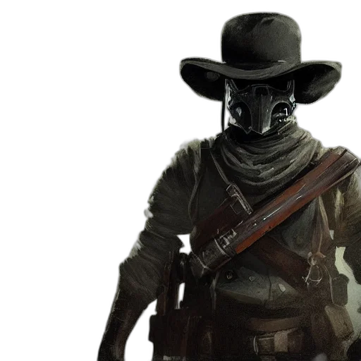 mask, concept art, digital, portrait transparent PNG cut-out