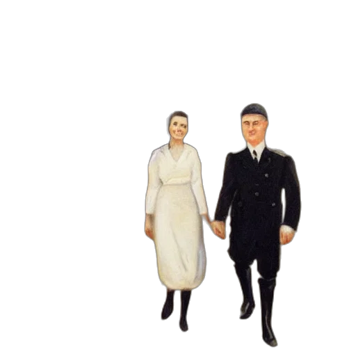 dress, staff, concept art, 3d render transparent PNG cut-out