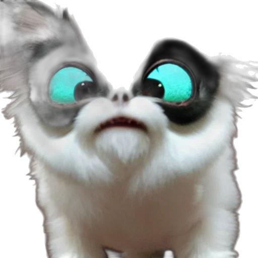 staff, animal, creature, face transparent PNG cut-out