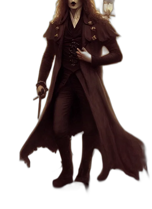 staff, jacket, concept art, fantasy art transparent PNG cut-out