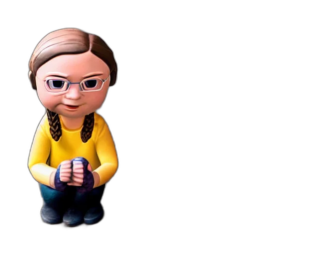staff, 3d render, cartoon, pixel art transparent PNG cut-out