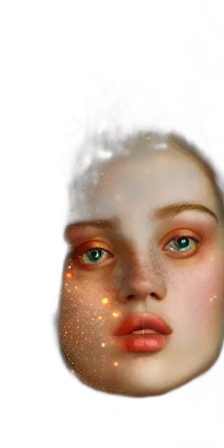 face, mask, crown, robot transparent PNG cut-out