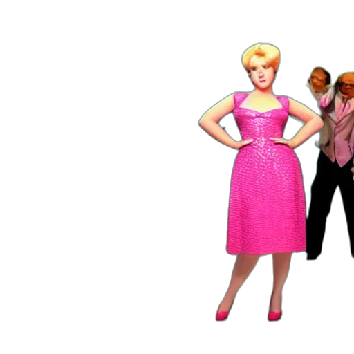 dress, 3d render, cartoon, concept art transparent PNG cut-out