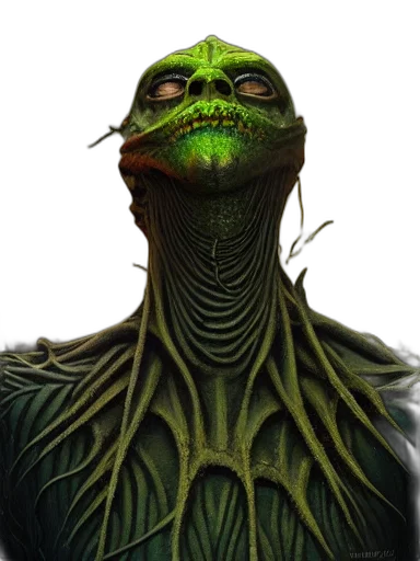 mask, creature, face, staff transparent PNG cut-out