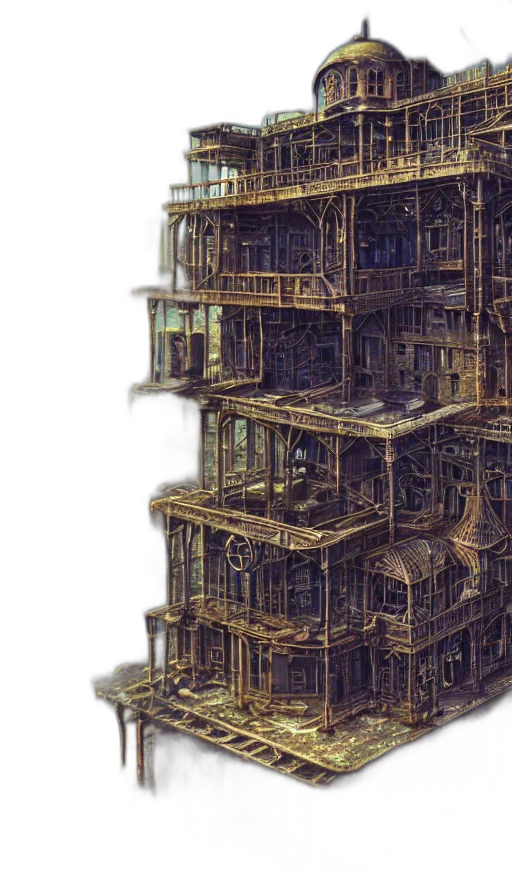 building, furniture, robot, weapon transparent PNG cut-out