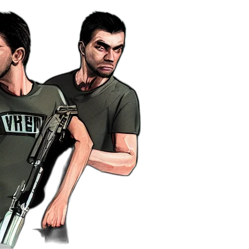 weapon, comic book art, concept art, 3d render transparent PNG cut-out