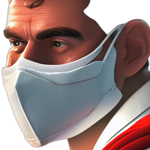 mask, face, weapon, concept art transparent PNG cut-out