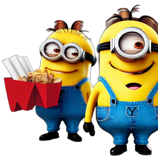food, 3d render, mcdonald, happy transparent PNG cut-out
