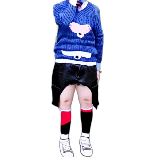 jacket, staff, 3d render, concept art transparent PNG cut-out