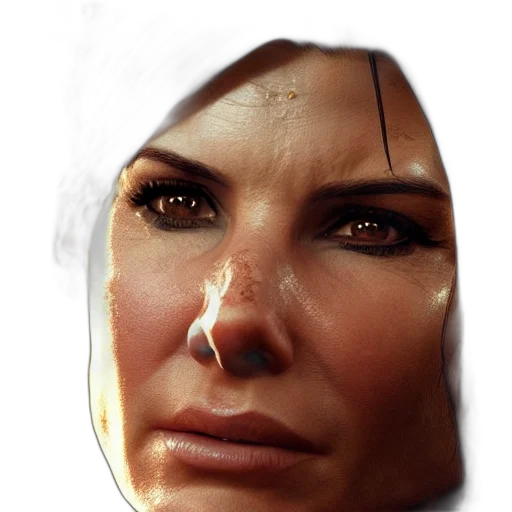 face, mask, photorealistic, concept art transparent PNG cut-out