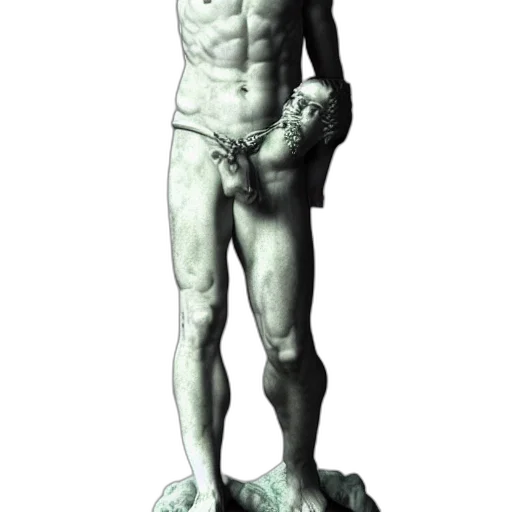 staff, sword, creature, 3d render transparent PNG cut-out
