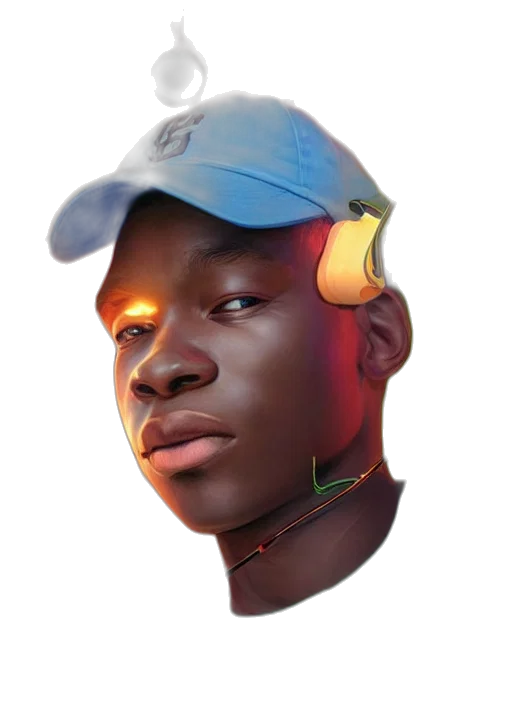 face, robot, hat, mask transparent PNG cut-out