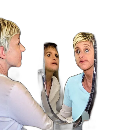face, jacket, hair, staff transparent PNG cut-out