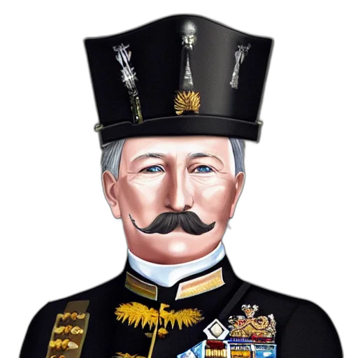 staff, crown, face, hat transparent PNG cut-out