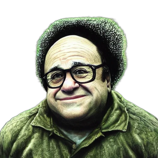 hat, face, jacket, staff transparent PNG cut-out