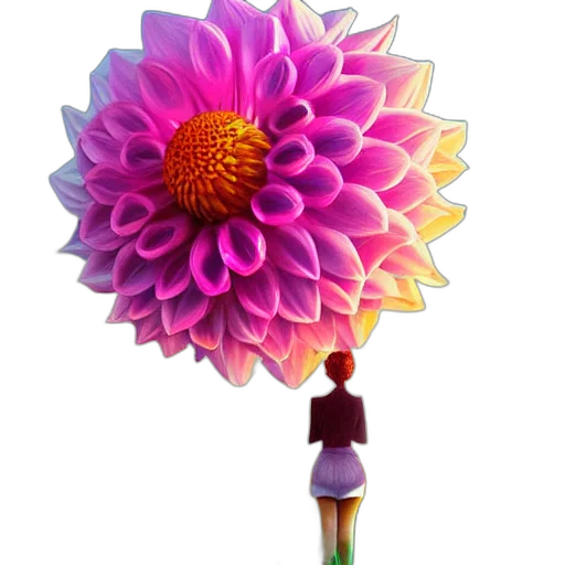 flower, staff, umbrella, crown transparent PNG cut-out