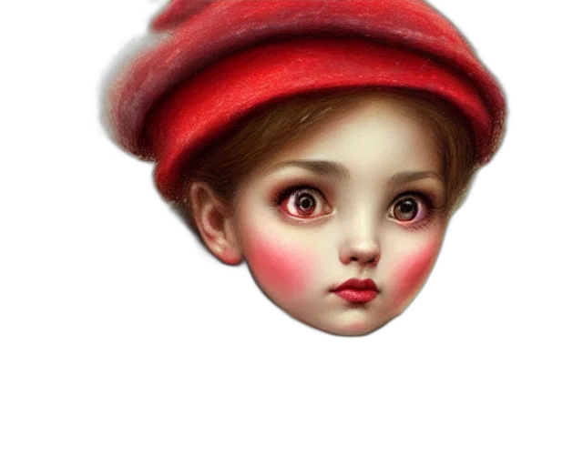 hat, face, mask, creature transparent PNG cut-out
