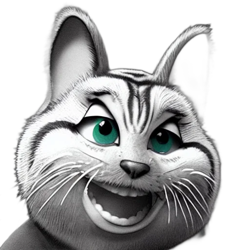 staff, animal, face, cartoon transparent PNG cut-out