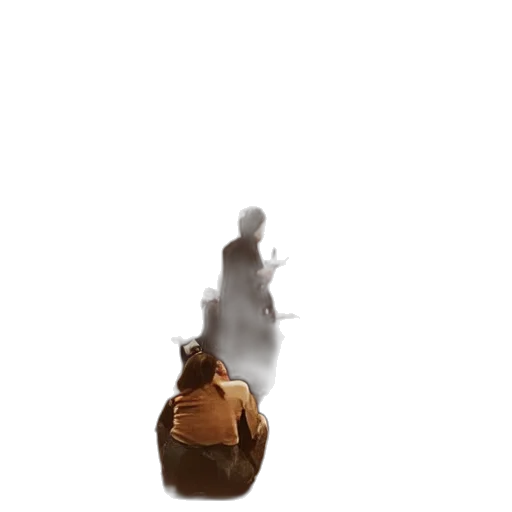 staff, bottle, jacket, face transparent PNG cut-out