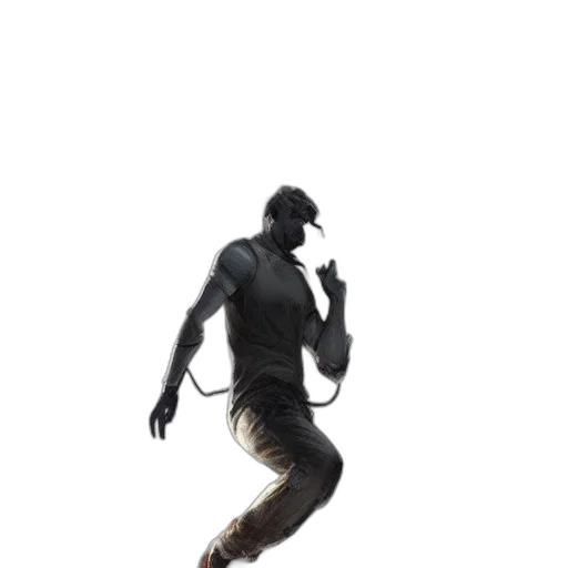 creature, staff, mask, robot transparent PNG cut-out