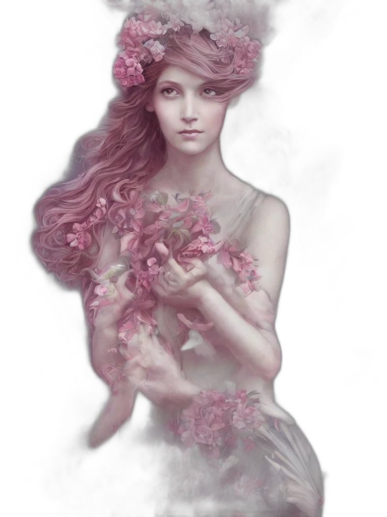 dress, crown, jewelry, flower transparent PNG cut-out