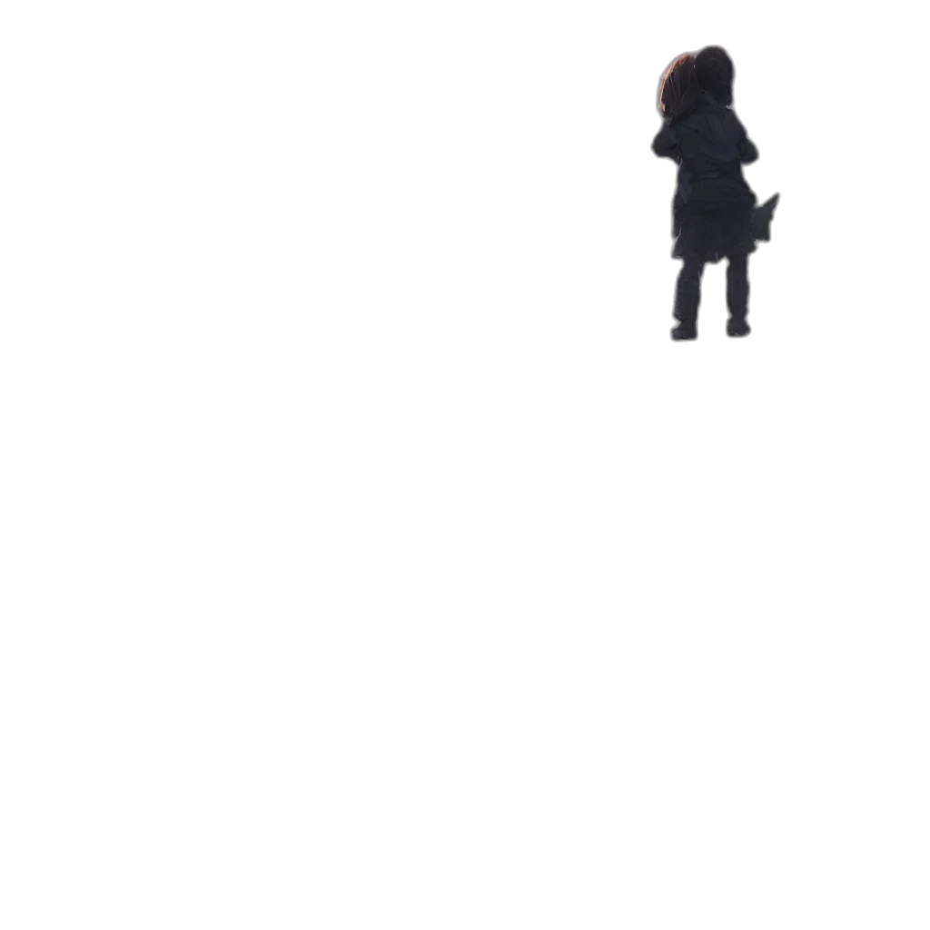 robot, staff, hair, umbrella transparent PNG cut-out