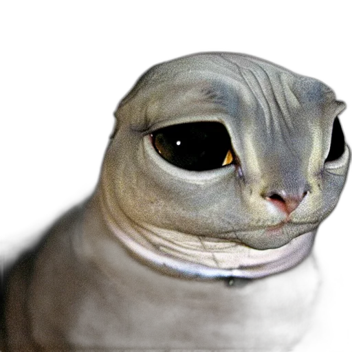 animal, creature, robot, face transparent PNG cut-out
