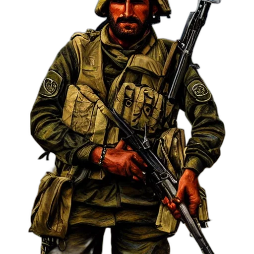 weapon, jacket, staff, comic book art transparent PNG cut-out
