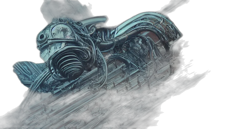 car, weapon, robot, concept art transparent PNG cut-out