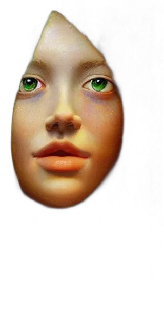 face, mask, jewelry, robot transparent PNG cut-out