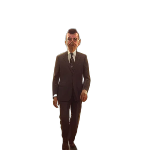 staff, robot, jacket, face transparent PNG cut-out
