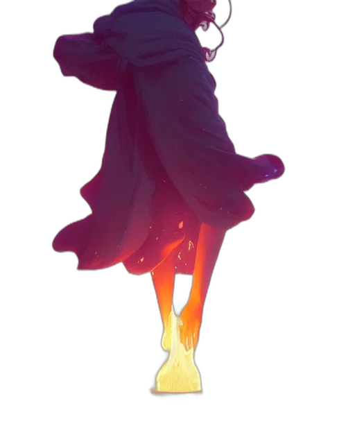 dress, staff, crown, jacket transparent PNG cut-out