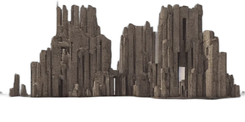 furniture, building, tree, robot transparent PNG cut-out