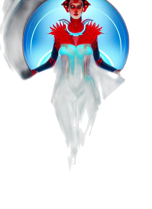 mask, robot, crown, creature transparent PNG cut-out