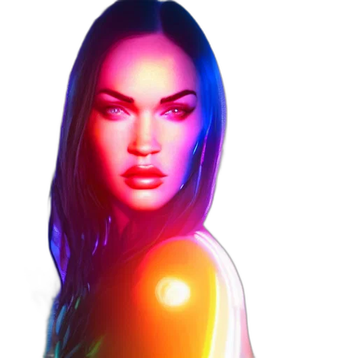 face, dress, photorealistic, fantasy art transparent PNG cut-out