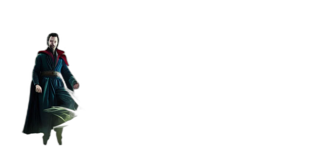 doctor, strange, long, shadow transparent PNG cut-out