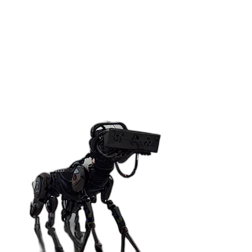 robot, animal, creature, weapon transparent PNG cut-out