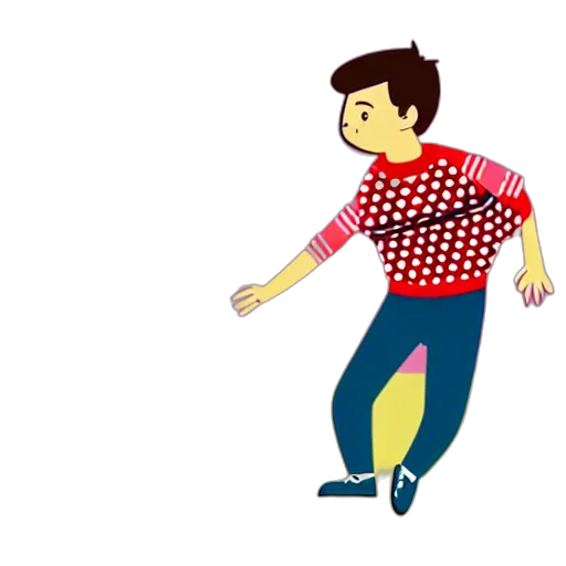 cartoon, 3d render, illustration, boy transparent PNG cut-out