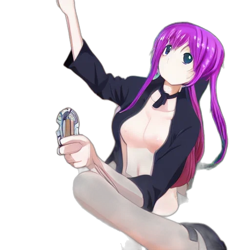 weapon, staff, dress, robot transparent PNG cut-out