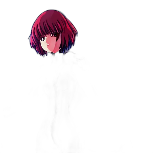 face, creature, hair, dress transparent PNG cut-out