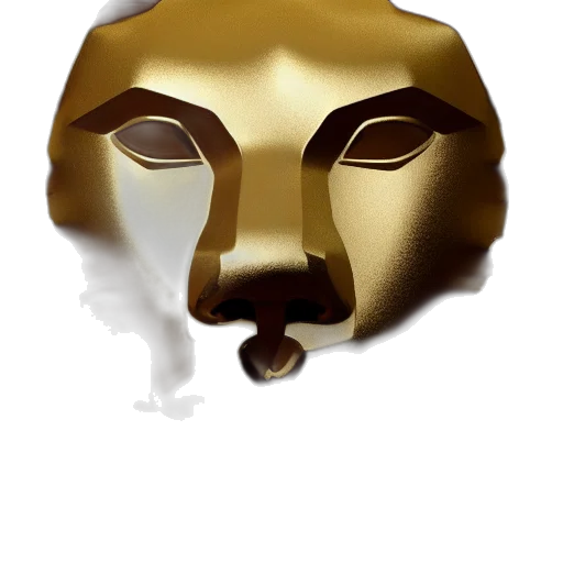 mask, face, animal, creature transparent PNG cut-out
