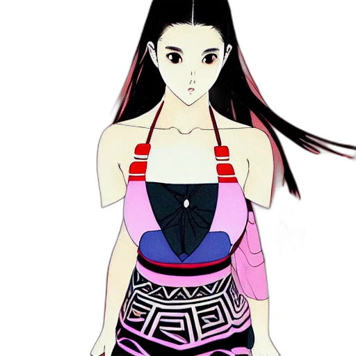 dress, jewelry, cartoon, anime transparent PNG cut-out